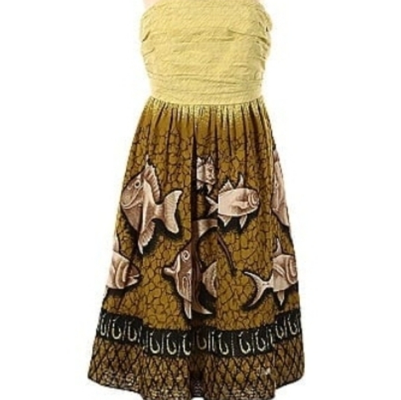 Anthropologie Dresses & Skirts - Anthropologie Vanessa Virginia strapless dress, size 4